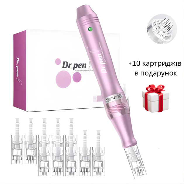 Дермапен Dr. Pen Ultima M7-C Pink (проводной) - изображение 7
