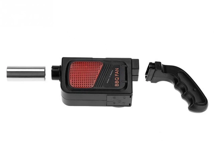 Воздуходувка для барбекю BBQ Fan CD-02B на батарейках AA, сопло из нержавеющей стали - Фото 7 Воздуходувка для барбекю BBQ Fan CD-02B на батарейках AA, сопло из нержавеющей стали - изображение 7