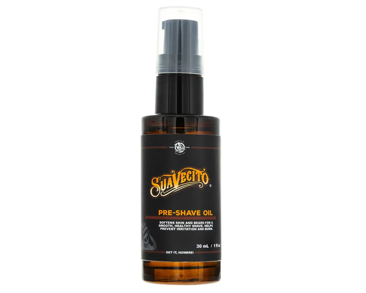 Професійна чоловіча олія перед голінням Suavecito Pre-Shave Oil, 30 мл - Фото 1 Професійна чоловіча олія перед голінням Suavecito Pre-Shave Oil, 30 мл - зображення 1