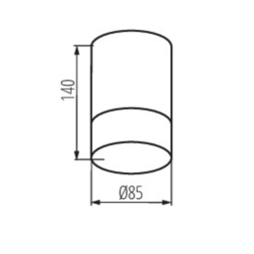 Точковий світильник Kanlux LUNATI GU10 W 29040 - зображення 5