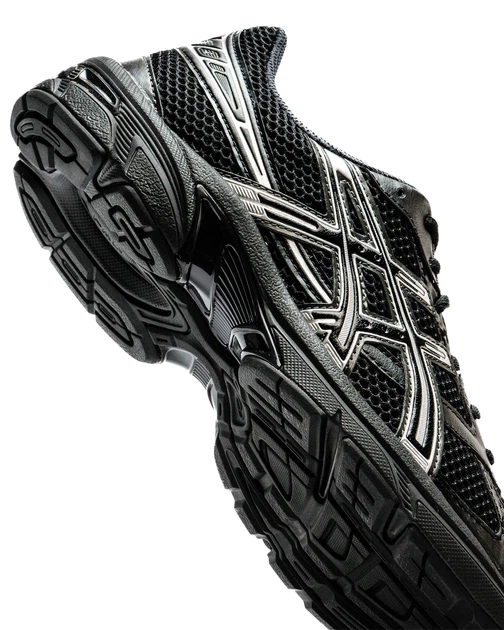 Кросівки унісекс Asics GEL-1130 1201A906-001 весна-літо сітка чорно-сірі - 42.5 - изображение 5