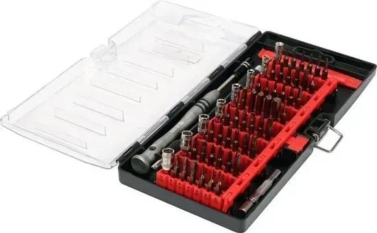 Набор прецизионных отверток YATO YT-25760 HEX 4 мм 61 элемент - Фото 4 Набор прецизионных отверток YATO YT-25760 HEX 4 мм 61 элемент - изображение 4