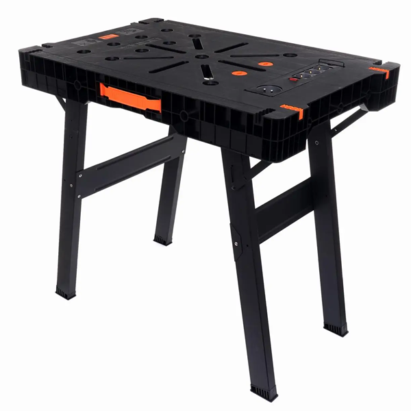Складной рабочий стол Kraft&Dele KD10746 с розетками, верстак универсальный 86×57 см, погрузка до 500 кг - изображение 2