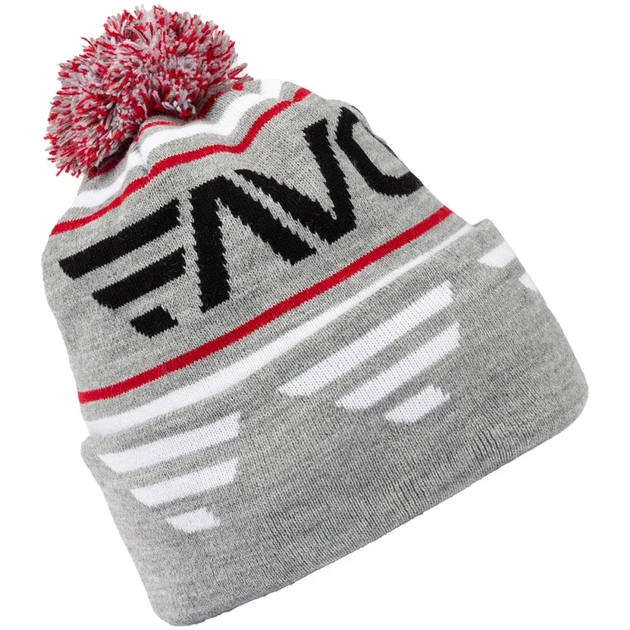 Шапка Favorite Pompon Hat 56 Gray Black Logo - изображение 3