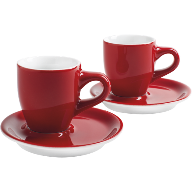 Кофейная пара для эспрессо 0,05 л набор на 2 персоны Café Sommelier Red Kahla - Фото 1 Кофейная пара для эспрессо 0,05 л набор на 2 персоны Café Sommelier Red Kahla - изображение 1