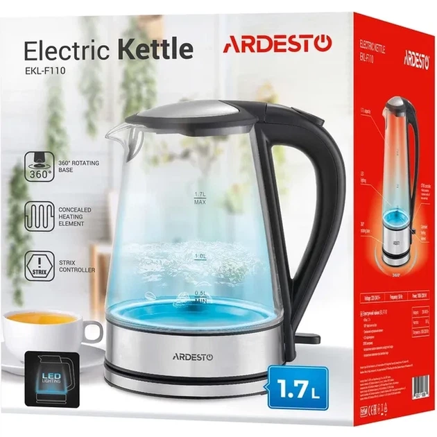 Електрочайник ARDESTO EKL-F115 - зображення 6
