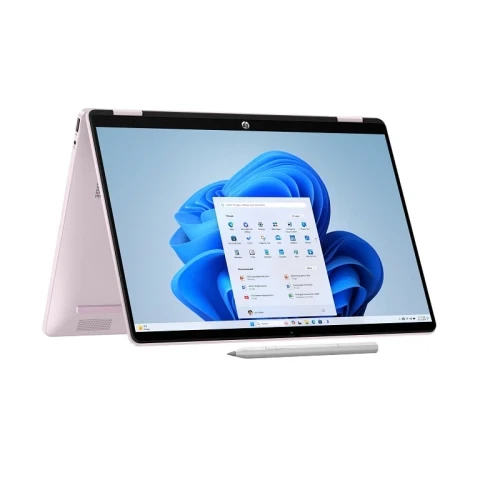 Ноутбук 14" HP OmniBook 5 Flip 14-fp0035ua (D16H7EA) Powder Pink, Intel Core 5 120U, 16GB, 1TB, DOS - зображення 4