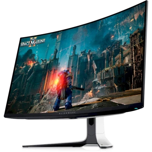 Монитор изогнутый 31.6" Dell AW3225QF, Black/Grey - изображение 3