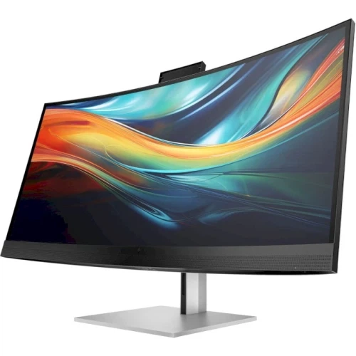 Монитор изогнутый 39.7" HP S7 Pro (740pm), Silver/Black (8Y2R2AA) - изображение 3