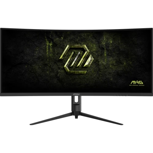 Монітор вигнутий 34" MSI MAG 342CQRF E20, Black - зображення 4