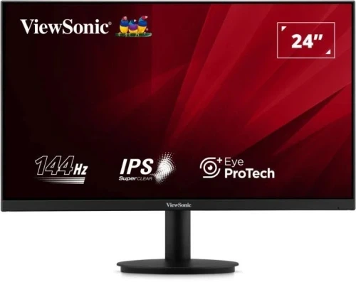 Монітор 23.8" ViewSonic VA24G1-H, Black - Фото 2 Монітор 23.8" ViewSonic VA24G1-H, Black - зображення 2