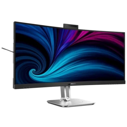Монитор изогнутый 34" Philips 34B2U6603CH/00, Dark Grey/Silver - изображение 2
