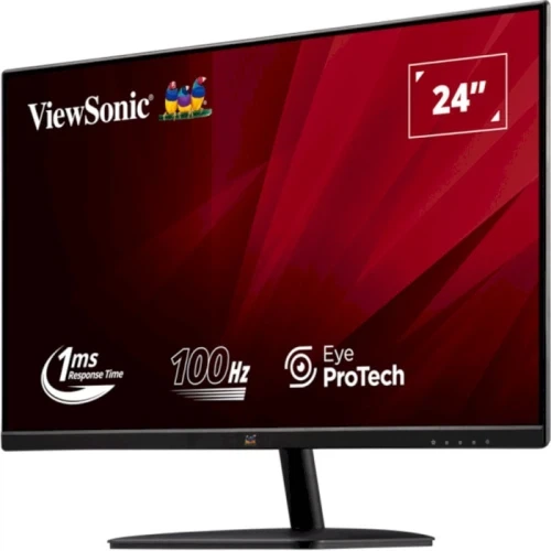 Монитор 23.8" ViewSonic VA2432-MHD-3, Black - изображение 3