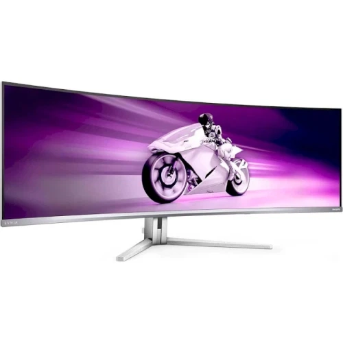Монітор вигнутий 48.9" Philips 49M2C8900/00, White - зображення 2