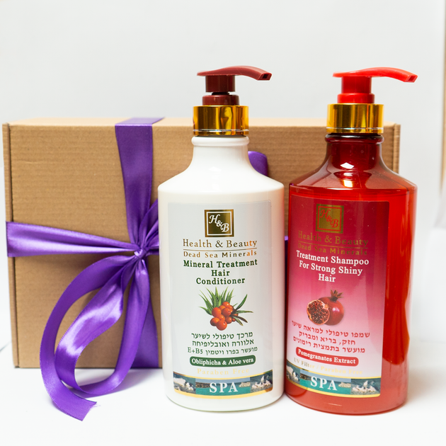 BOX №8 BIG: для волосся Гранат Health & Beauty 780 мл + 780 мл - зображення 2