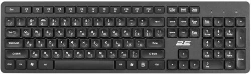Комплект бездротовий 2E MK420, Black, USB, до 10 м, 1600 dpi, 1xAA/1xAAA (2E-MK420WB_UA) - Фото 2 Комплект бездротовий 2E MK420, Black, USB, до 10 м, 1600 dpi, 1xAA/1xAAA (2E-MK420WB_UA) - изображение 2