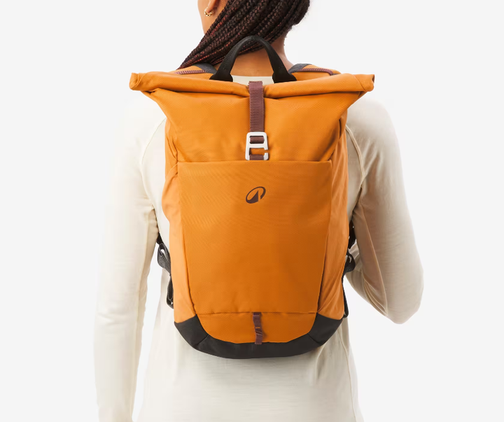 Туристичний Рюкзак QUECHUA Escape 500 16+4 л Сумісні з Питною Системою Помаранчевий - зображення 3