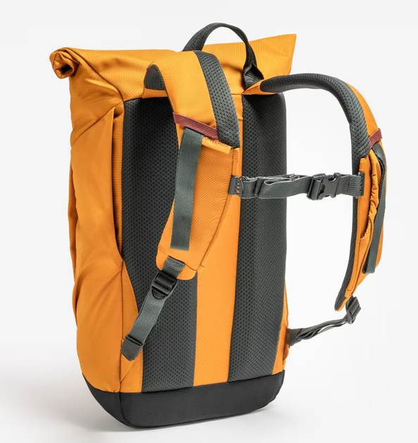 Туристичний Рюкзак QUECHUA Escape 500 16+4 л Сумісні з Питною Системою Помаранчевий - зображення 5