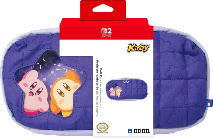 Чохол Hori Puff Pouch для Nintendo Switch 2 Kirby and Waddle Dee (NSX-046E) - Фото 2 Чохол Hori Puff Pouch для Nintendo Switch 2 Kirby and Waddle Dee (NSX-046E) - зображення 2