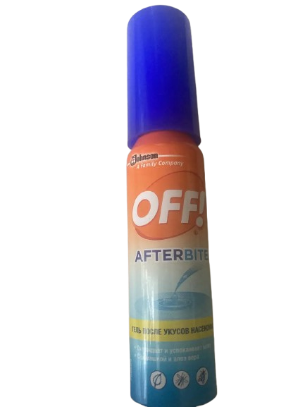 Спрей от комаров OFF AfterBite 002804 - Фото 1 Спрей от комаров OFF AfterBite 002804 - изображение 1