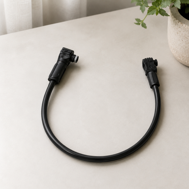 Кабель-переходник Pytes UL 10269 4AWG Amphenol 120A - Exconn 120A Negative Black - Фото 3 Кабель-переходник Pytes UL 10269 4AWG Amphenol 120A - Exconn 120A Negative Black - изображение 3