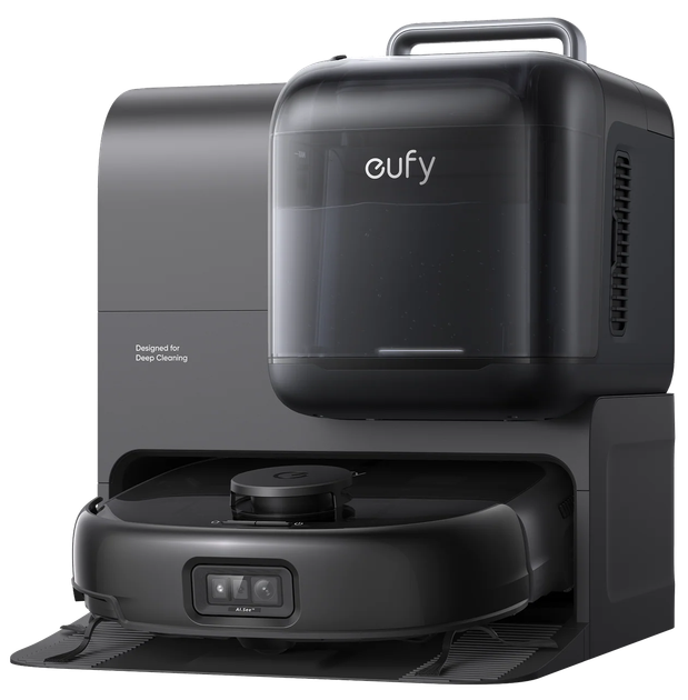 Робот-пылесос Eufy Omni E28 (Черный) в комплекте моющий пылесос (пятновыводитель) - Фото 6 Робот-пылесос Eufy Omni E28 (Черный) в комплекте моющий пылесос (пятновыводитель) - изображение 6