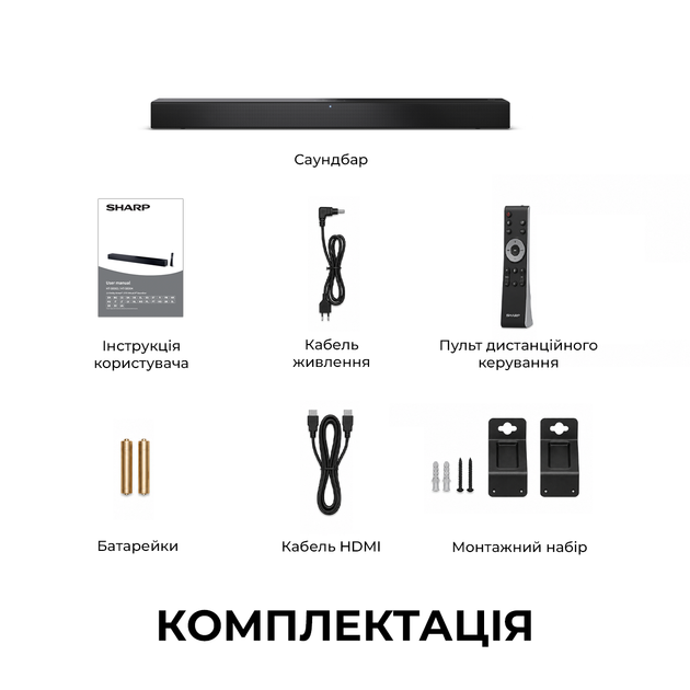 Саундбар Sharp HT-SB304 - изображение 9