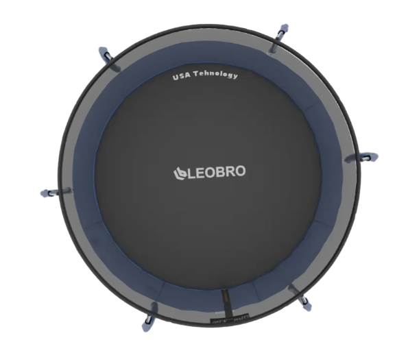 Детский батут LEOBRO Premium Pro Батут с внутренней защитной сеткой Батуты для детей Синий 252 см - изображение 5