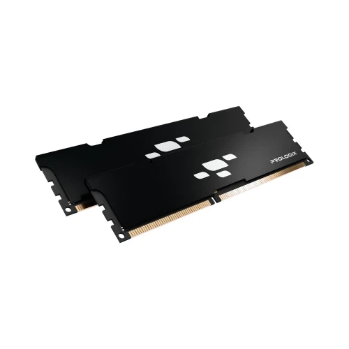 Пам'ять 16Gb x 2 (32Gb Kit) DDR4, 3200 MHz, Prologix, Black, 16-20-20, 1.35V, з радіатором (PRO32GB3200B4K) - изображение 3