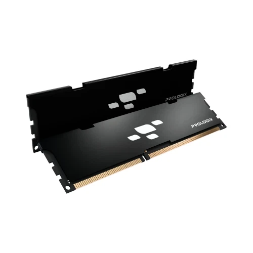 Пам'ять 16Gb x 2 (32Gb Kit) DDR4, 3200 MHz, Prologix, Black, 16-20-20, 1.35V, з радіатором (PRO32GB3200B4K) - изображение 4