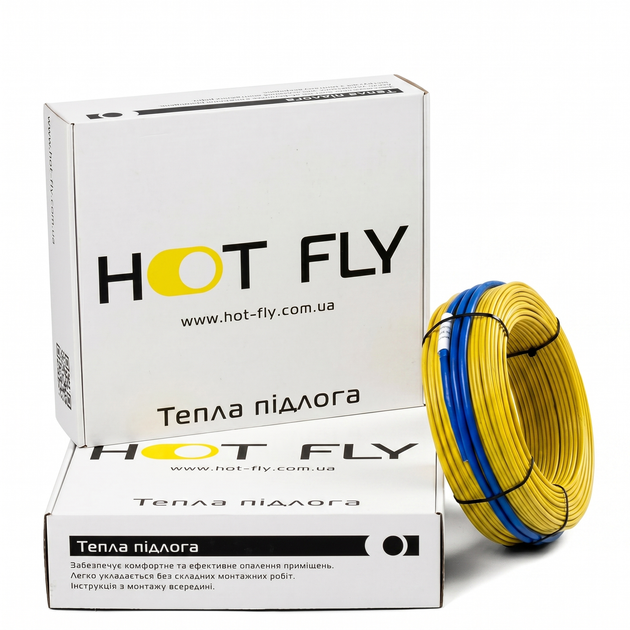 Двухжильный нагревательный кабель HOT FLY HFC 18 Вт/м для теплого пола 1170 Вт - изображение 3