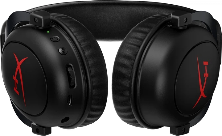 Бездротові Ігрові Навушники HyperX Cloud 2 Core Wireless Black – Ігрова гарнітура з об'ємним 7.1 звуком і кришталевою чіткістю - зображення 4