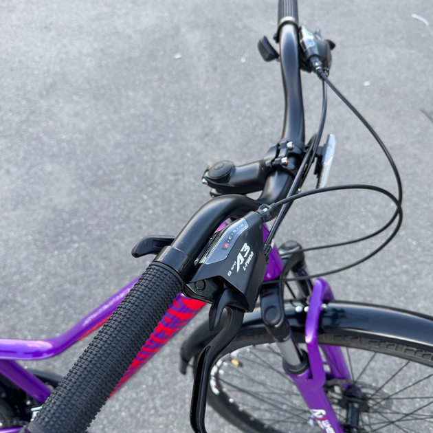 Велосипед AL 28" Discovery SYMBOL WOMAN DD CS рама-17,5" фиолетовый - изображение 3