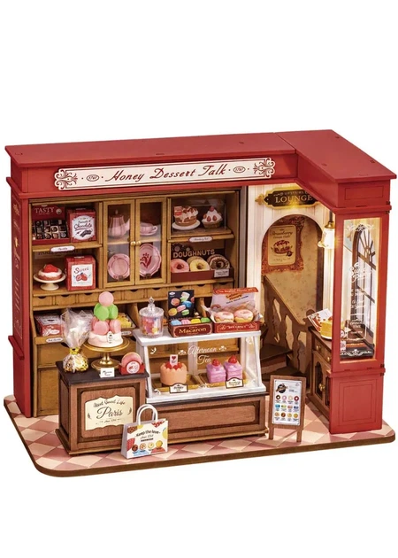 Конструктор 3D міні-будинок Corner Honey Dessert Talk DG168 - Фото 1 Конструктор 3D міні-будинок Corner Honey Dessert Talk DG168 - изображение 1