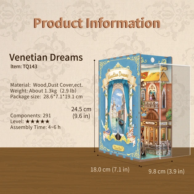 Бук Нук Tonecheer Venetian Dreams TQ143 - изображение 6