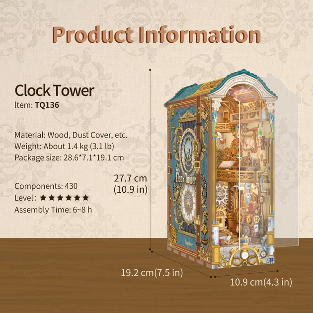 Бук Нук Tonecheer Clock Tower TQ136 - изображение 7