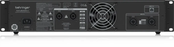 Підсилювач потужності DSP Behringer NX3000D (4033653090360) - Фото 4 Підсилювач потужності DSP Behringer NX3000D (4033653090360) - зображення 4