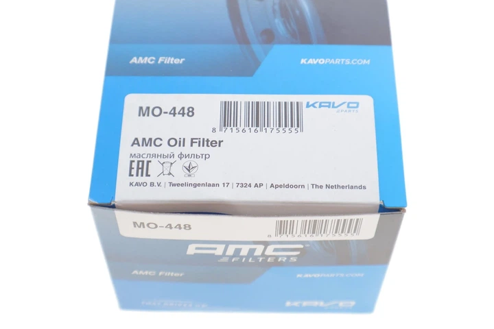 Фільтр масляний Lancer/Outlander/L 300/L 400 1.3-2.4 -07 KAVO MO-448 Mitsubishi Pajero, Outlander, Colt, Lancer, Galant MD136466, MD322508, SMD136466V - изображение 3