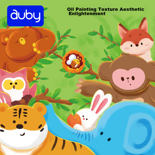 Книжка-игрушка Auby тканевая развивающая для новорожденных - изображение 7
