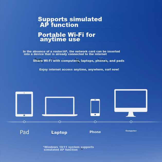 Wi-Fi адаптер TP-Link TL-XDN6000 AX300 USB з Wi-Fi 6 для комп'ютера - зображення 6