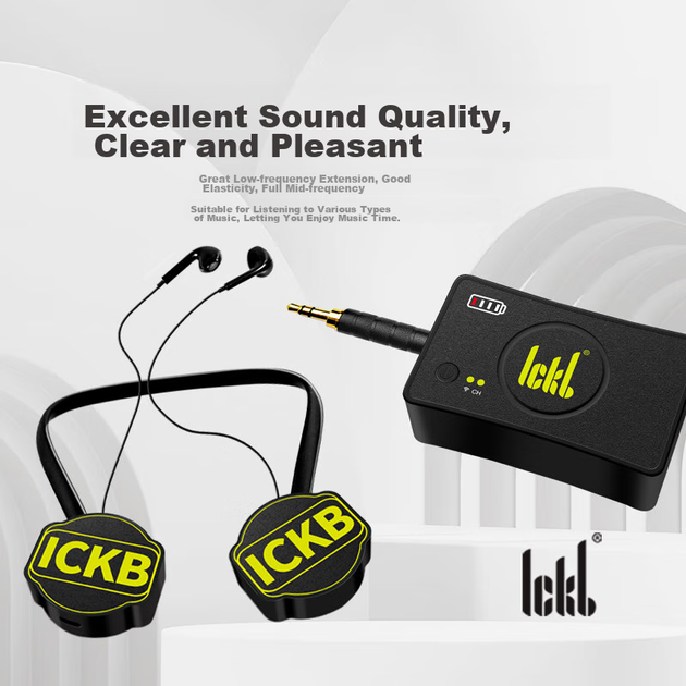 Гарнитура Ickb RT 5.8G беспроводная для караоке/стримов, внутриканальная - изображение 6