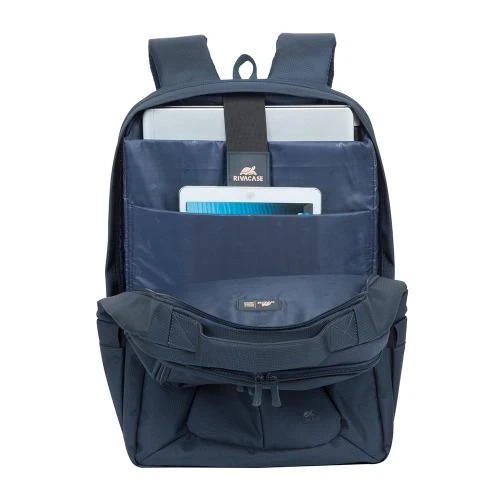 Рюкзак для ноутбука 17.3" RivaCase Tegel, Dark Blue (8460) - Фото 6 Рюкзак для ноутбука 17.3" RivaCase Tegel, Dark Blue (8460) - изображение 6