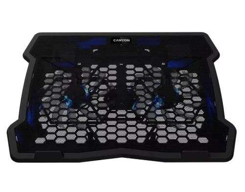 Підставка для ноутбука до 15.6" Canyon NS03, Black (CNE-HNS03) - Фото 2 Підставка для ноутбука до 15.6" Canyon NS03, Black (CNE-HNS03) - зображення 2