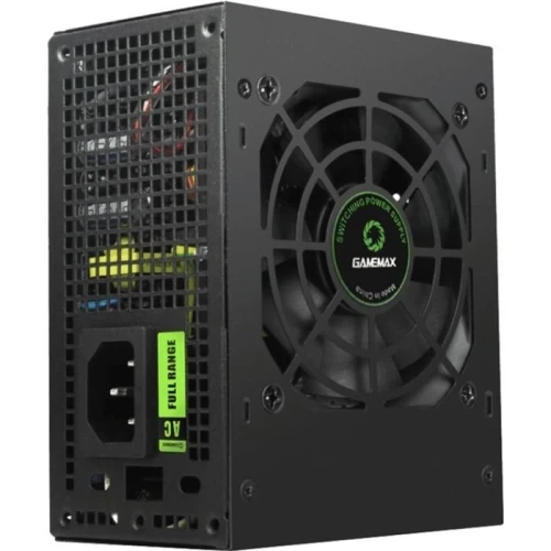 Блок живлення 450 Вт, GameMax GS-450 80+, Black - Фото 3 Блок живлення 450 Вт, GameMax GS-450 80+, Black - зображення 3