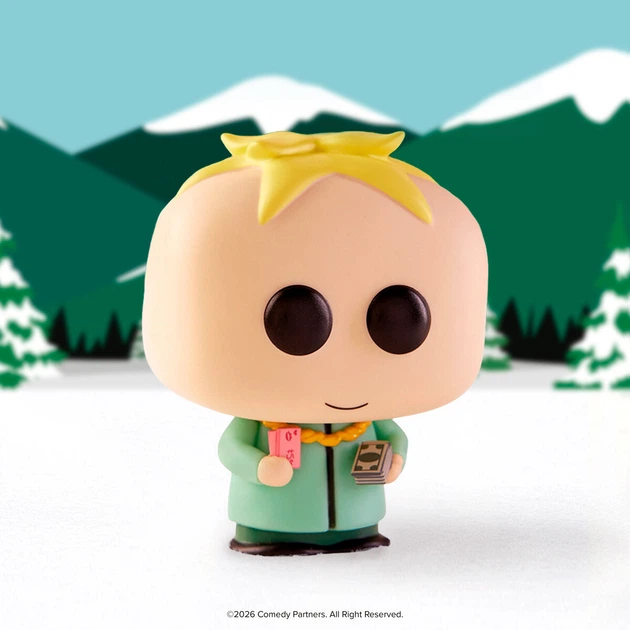 Игровая фигурка Funko POP! South Park 1758 серии Южный парк - Баттерс Стотч (Компания Поцелуйов) Фанко Поп 86304 - изображение 3