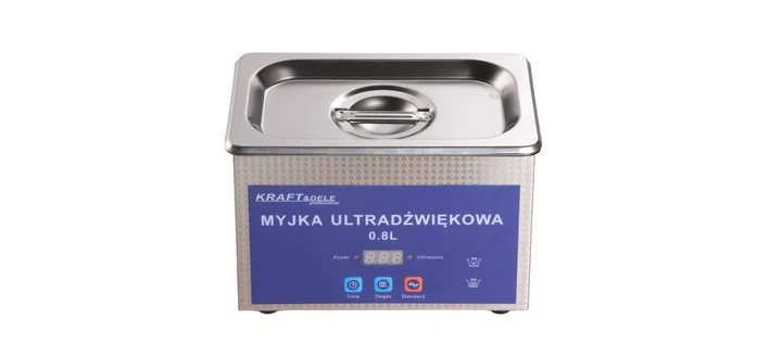 Мийка ультразвукова 0,8L Kraft&Dele KD504 - Фото 2 Мийка ультразвукова 0,8L Kraft&Dele KD504 - зображення 2