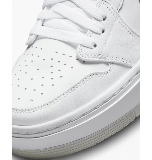 Білі шкіряні кросівки Air Jordan Retro 1 Elevate Low Casual Dh7004-110 кежуал Розмір 42.5 - изображение 6