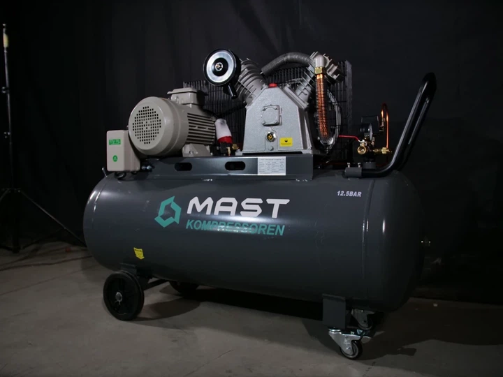 Поршневий компресор MAST VA90/200L 400 12.5BAR - зображення 4