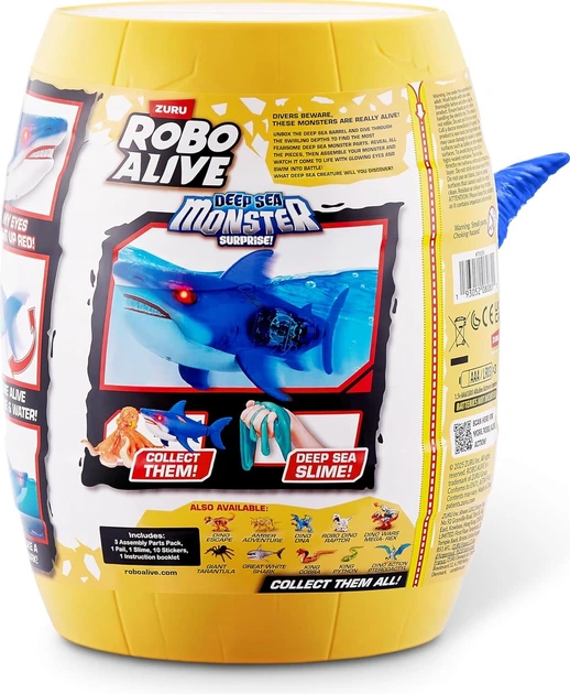 Figurka Zuru Robo Alive Deep Sea Monster Surprise 71155 (4894680044012) - obraz 9