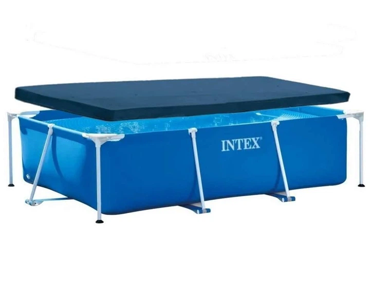 Каркасний басейн MaxPro Intex 28272-10в1 синій прямокутний з ПВХ та сталі на 3834 л з аксесуарами та фільтром 2 006 л/год 300 х 200 х 75 см (9-163-28272-10 MaxPro) - Фото 4 Каркасний басейн MaxPro Intex 28272-10в1 синій прямокутний з ПВХ та сталі на 3834 л з аксесуарами та фільтром 2 006 л/год 300 х 200 х 75 см (9-163-28272-10 MaxPro) - зображення 4
